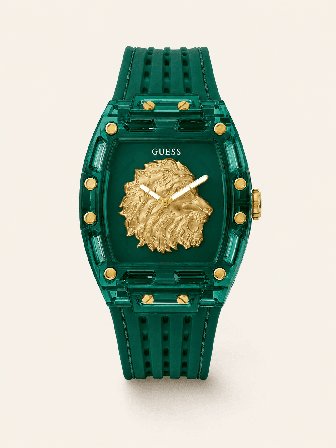 GUESS Men Green Analog Watch