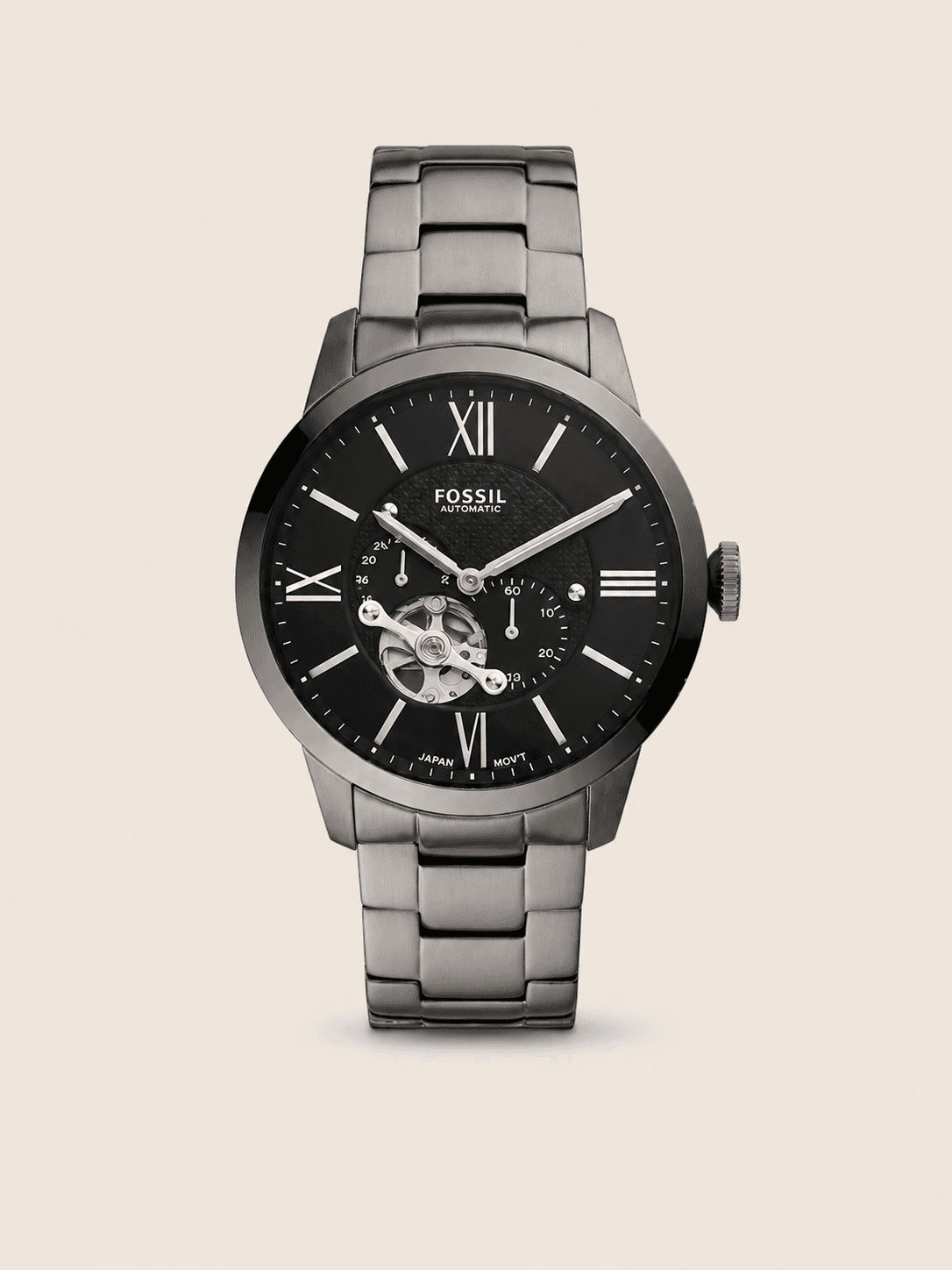 Townsman Automatic Smoke Stainless Steel